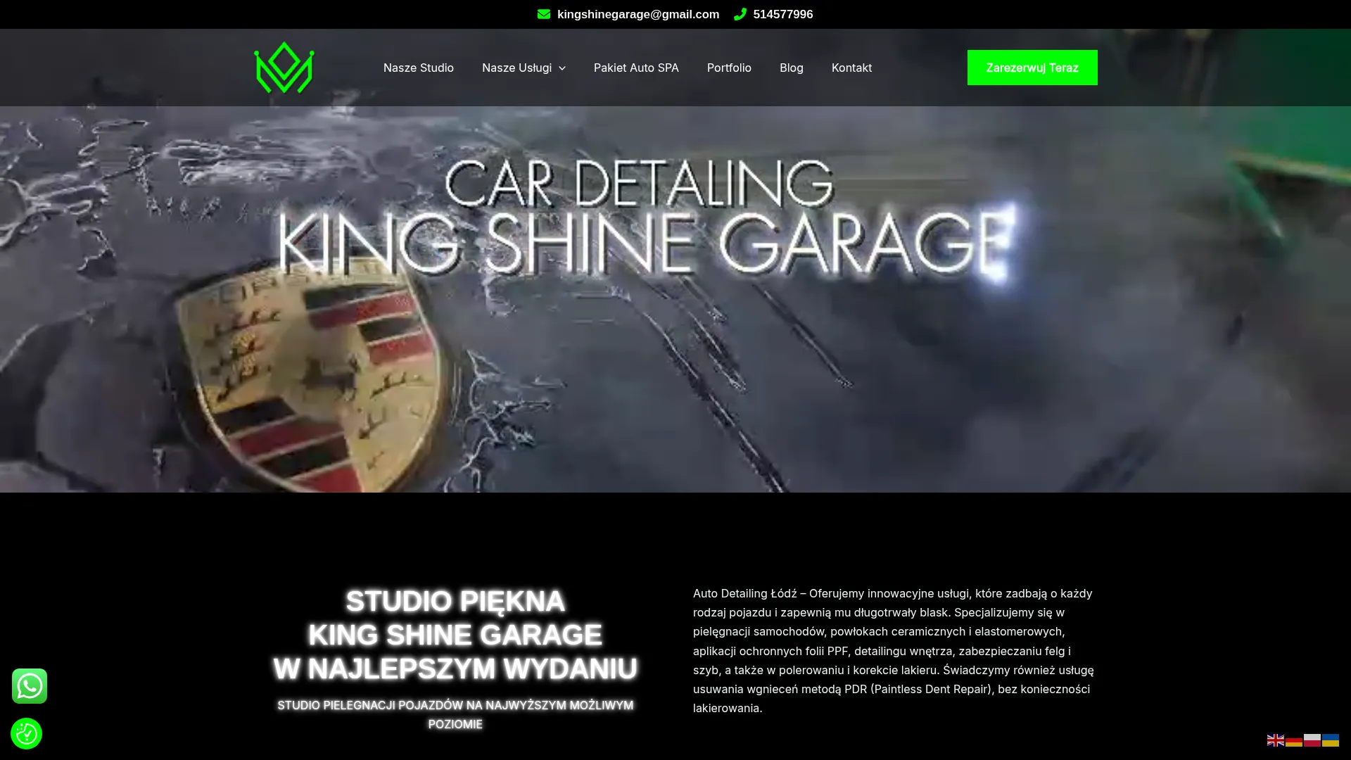 KING SHINE GARAGE DARIUSZ KILON