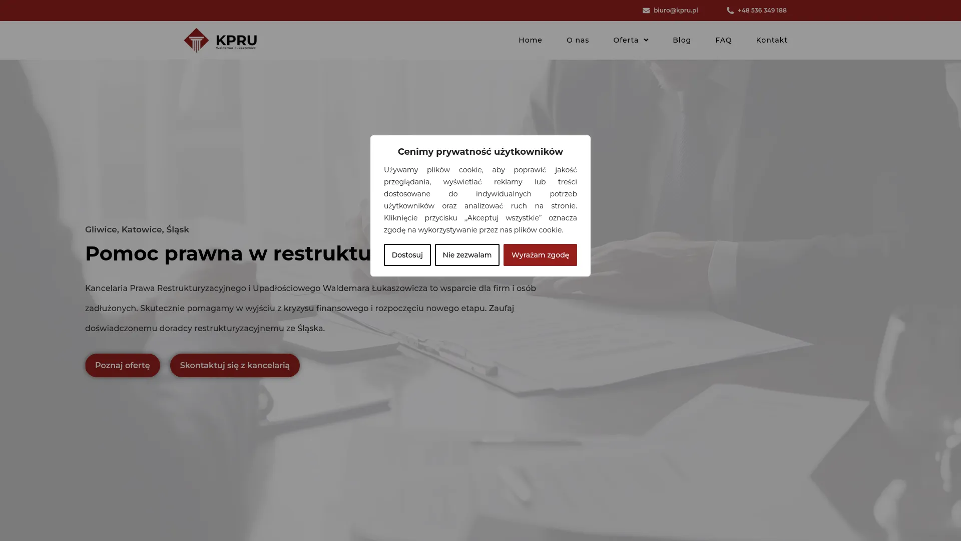 Kancelaria Prawa Restrukturyzacyjnego i Upadłościowego Waldemar Łukaszowicz