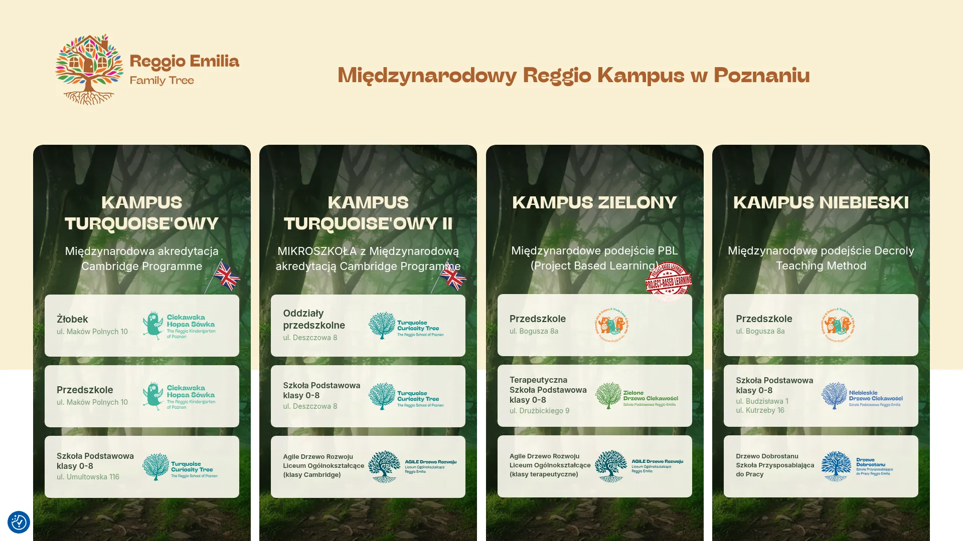 Zrzut ekranu strony internetowej