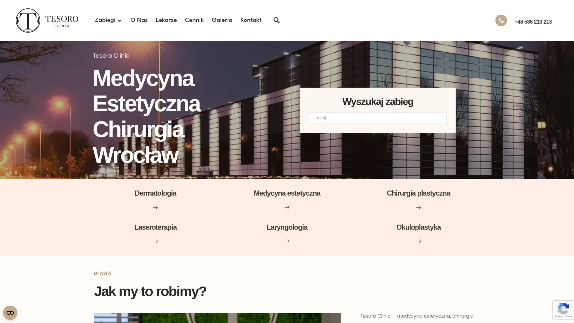 Zrzut ekranu strony internetowej